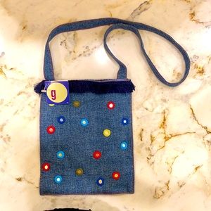 Gymboree denim shoulder bag
